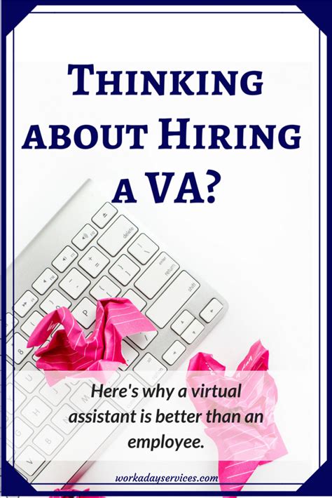 Why Hire A Virtual Assistant Vs An Employee Workaday Services