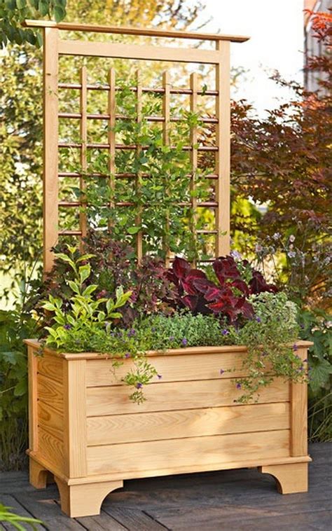 How To Build A Planter With Privacy Screen Diy Projects For Everyone
