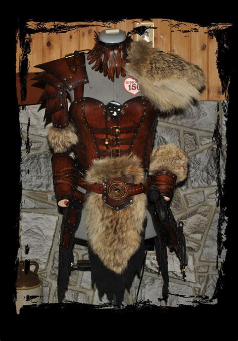 Viking Cosplay Leather Armor Larp Costume