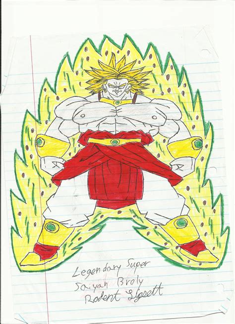 Lssj Broly By Charliebug On Deviantart