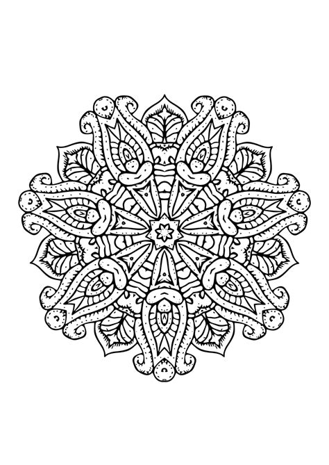 Grab your crayons and print a number twenty coloring page. 20 Free Easy Mandala coloring Images To Color - Pdf Book Pages