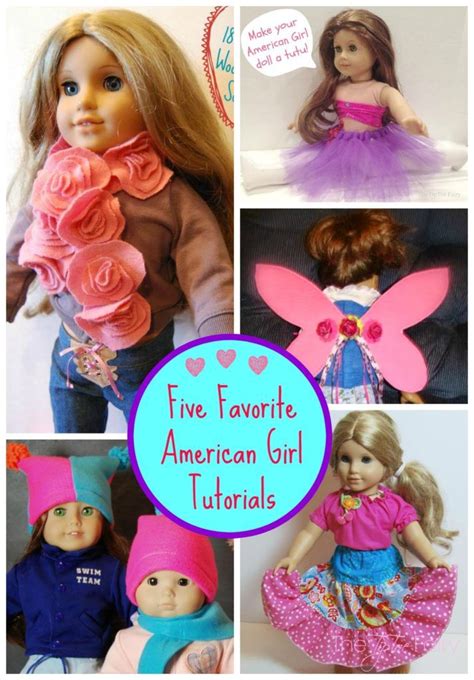 five favorite american girl doll tutorials from the tiptoe fairy american girl doll crafts