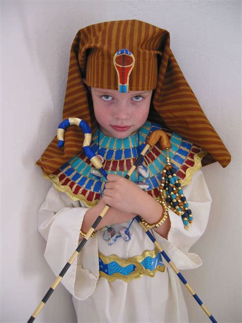 King Tut Costume I Made Matteo He Dug It Cleopatra Costume Kids