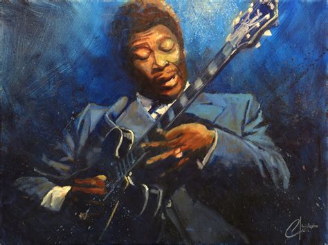 Bb King Limited Edition In 2020 Art Clark Art Painting