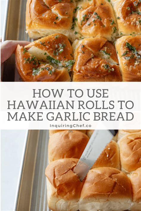 garlic bread hawaiian rolls recipe mytaemin
