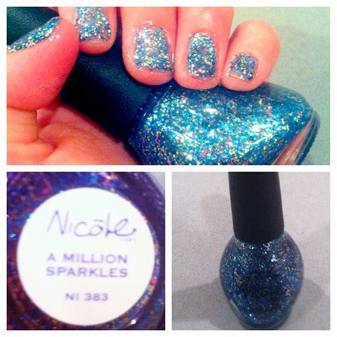 Nicole By Opis Polish In A Million Sparkles Opi Polish Nicole By