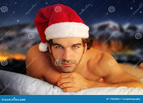 Sensual Santa Stock Photo Image Of Caucasian Glamor