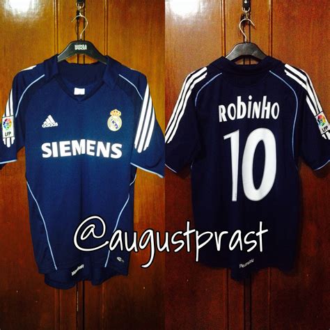 Former brazil international robinho has returned to his boyhood club santos. Real Madrid 2005-2006 Away #10 Robinho