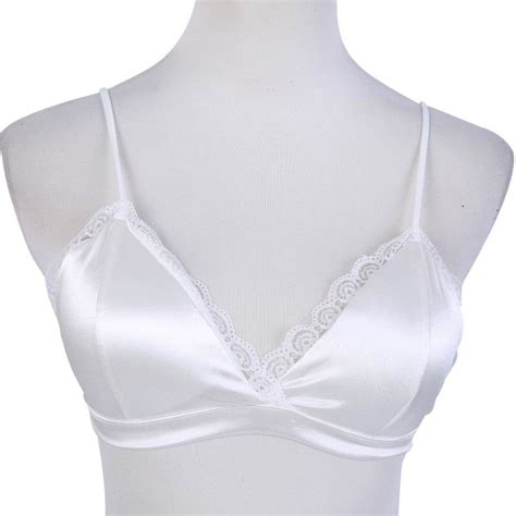 buy women sexy bra underwear floral sheer lace triangle bralette bra wireless