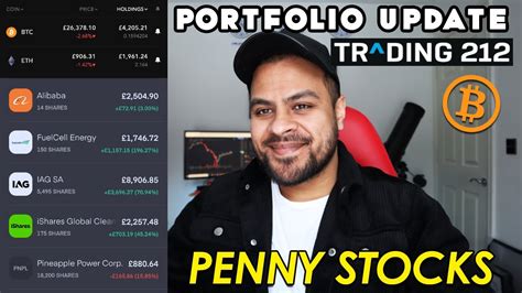 The best penny stocks today shows the biggest penny stock gainers and losers sorted by percentage. Trading 212 Portfolio January 2021 | Investing in Penny ...