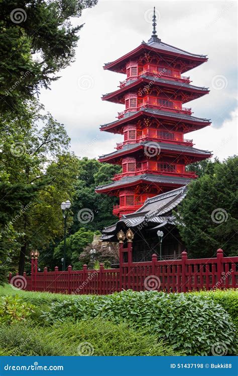 Japanse Toren Stock Foto Image Of Avond Japan Monument