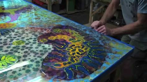 Amazing The Art Of Resin Paint Youtube