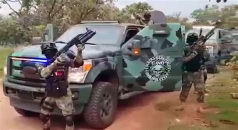 Cartel Displays Its Firepower With Video Showing Convoy Of Armored Vehicles