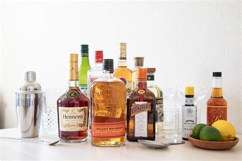 How To Stock A Home Bar Liquor Liqueurs Bitters And Wine