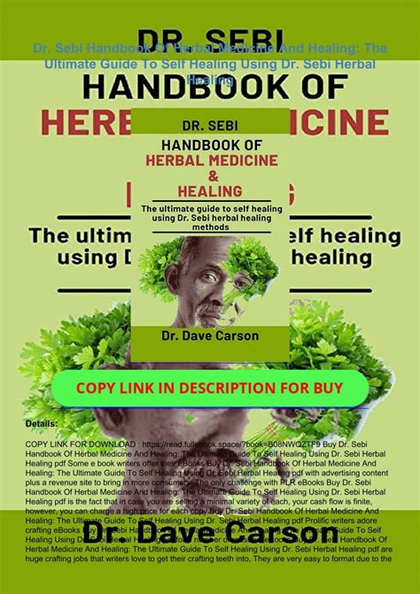 ⚡PDF download Dr. Sebi Handbook Of Herbal Medicine And Healing: The