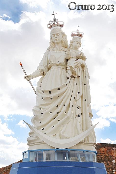 Monumento a la Virgen del Socavón, Monumento a la Virgen Candelaria