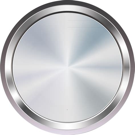 Cirlce Metallic Png Free Image Png All Png All
