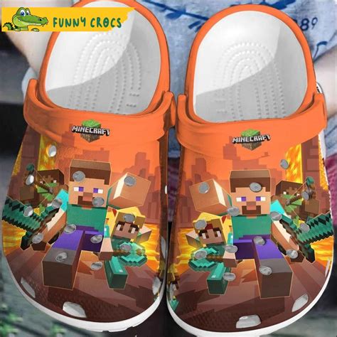 Skins Minecraft Crocs Clog Shoes Discover Comfort And Style Clog