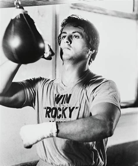 SYLVESTER STALLONE in ROCKY -1976-. Photograph by Album