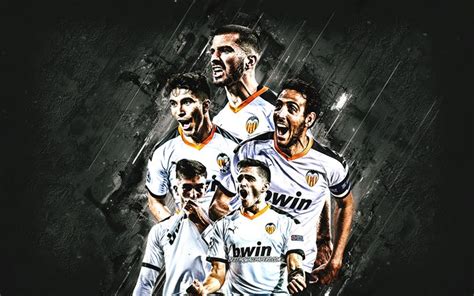 Download Wallpapers Valencia Cf Spanish Football Club Valencia Cf