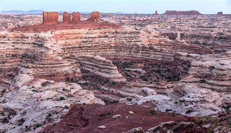 Canyonlands Maze District With Chocolate Drops Grand Canyon Hiking