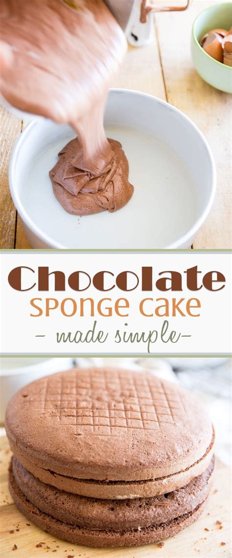 Just be aware that it can go soggy when defrosted. Chocolate Sponge Cake | eviltwin.kitchen #spongecake | Chocolate sponge cake, Chocolate sponge ...