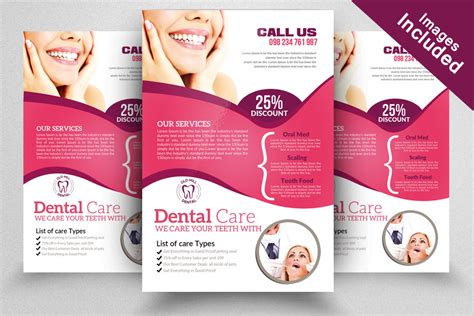 Medical Dental Flyer By Designhub | TheHungryJPEG.com