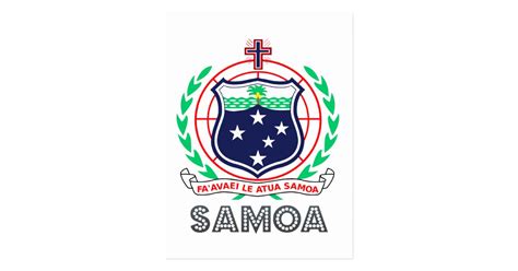 Samoan Emblem Postcard Zazzle