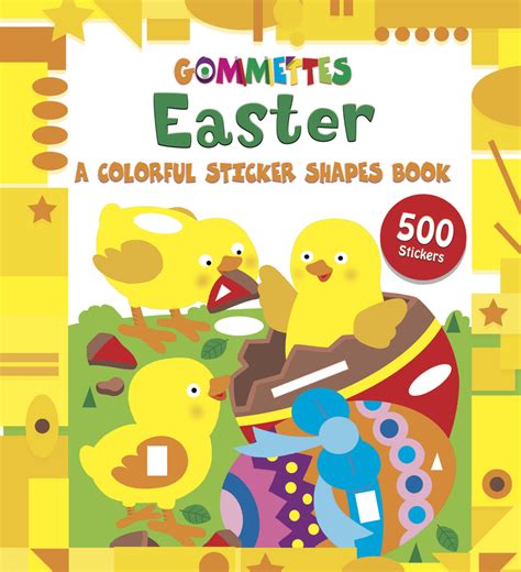 Easter Excitement A Colorful Sticker Shapes Book Little Bee Books