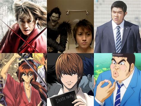 Top 20 Anime You Didnt Know Had Live Action Adaptatio