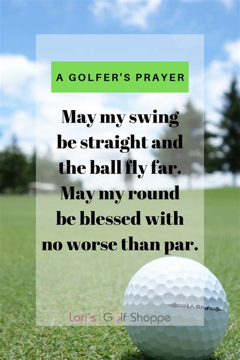 A Golfers Prayer Share It With Every Golfer You Know Find More Golf