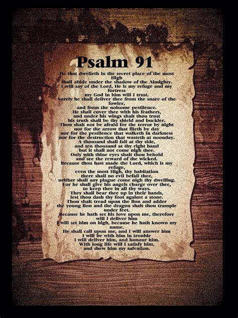 Psalm 91 Printable Printable Word Searches
