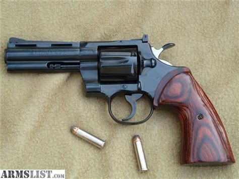 Armslist For Sale Colt Python 4 Bbl Royal Blue