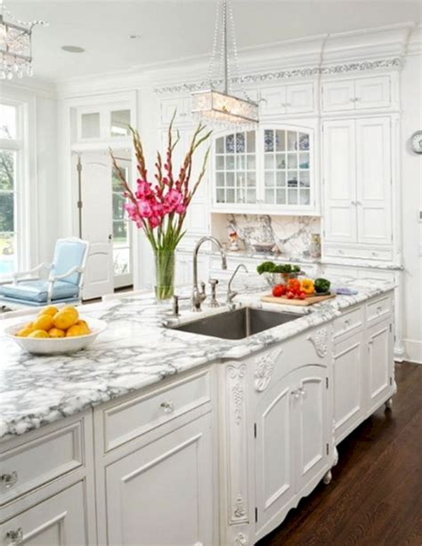 Elegant White Kitchen Cabinets Elegant White Kitchen
