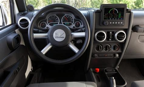 jeep wrangler ev interior steering wheel jeep ev