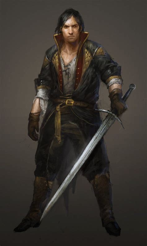 Mercenary Alex Meyer Medieval Fantasy Characters Concept Art