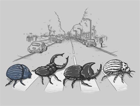 The Beetles T Shirt Designed By Threadless Alex Solis The Beatles