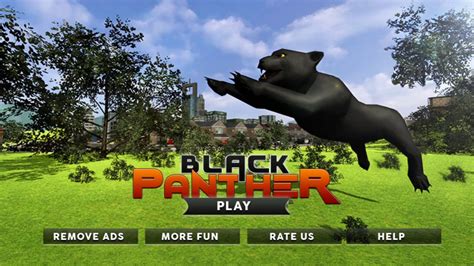 Wild Panther Simulator 3d By Amazing Gamez Android Gameplay Youtube