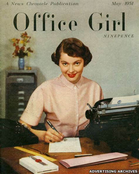 Image Result For 1950s Secretary Vintage Office Girls