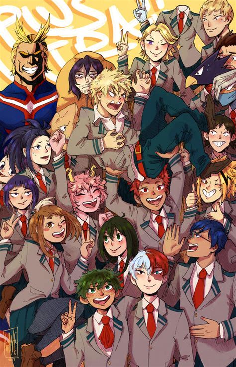 Class 1mha Phone Wallpaper Mha Anime Wallpapers Kolpaper Awesome