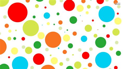 Multicolored Circles Wallpaper Abstract Wallpapers