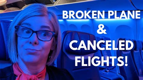 Broken Planes And Long Delays Flight Attendant Life Youtube