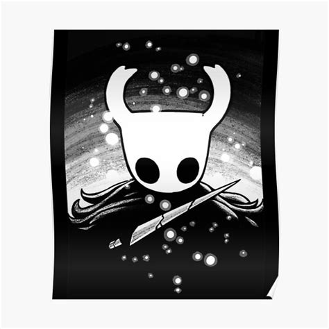 Hollow Knight Game Classic Poster By Annerosensteel Redbubble
