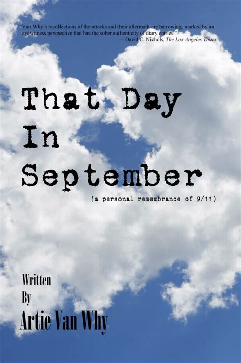 Between The Lines Book Reviews That Day In September Artie Van Why