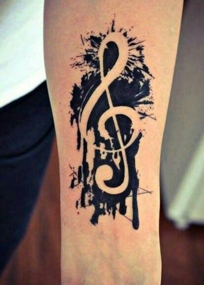 50 Cool Music Tattoo Designs And Ideas