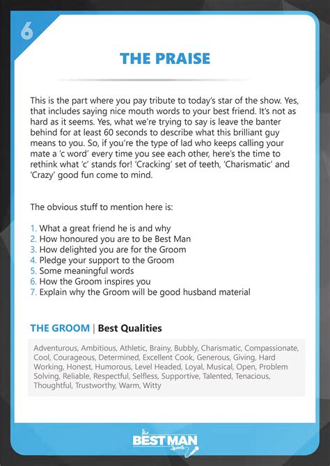 The Praise Ideas For The Best Man Top Tips For A Best Man Speech