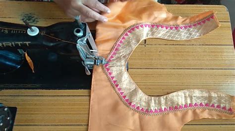 Simple And Easy Blouse Cutting And Stitching Youtube