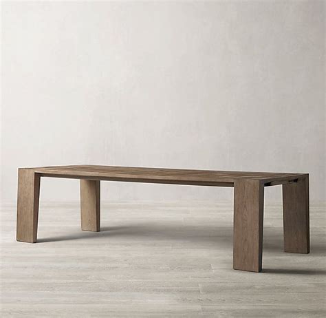 Ending sunday at 8:47pm gmt. Wyeth Split Bamboo Rectangular Extension Dining Table ...