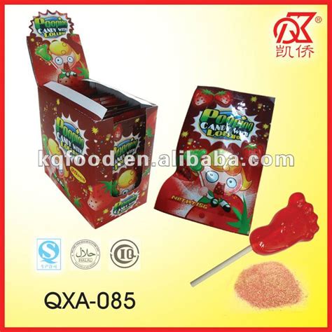 10g Fruit Foot Lollipop With Magic Pop Candychina Kaiqiao Price