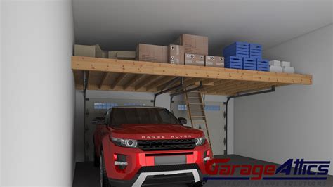 Garage Storage Ideas Custom Overhead Storage Lofts